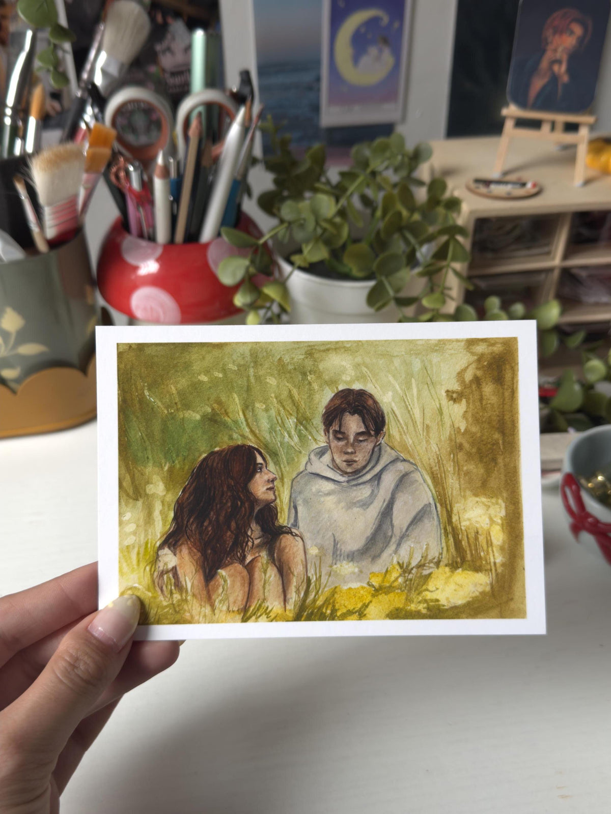 Annie and Rory Art Print | Sterling Point Inspired Art