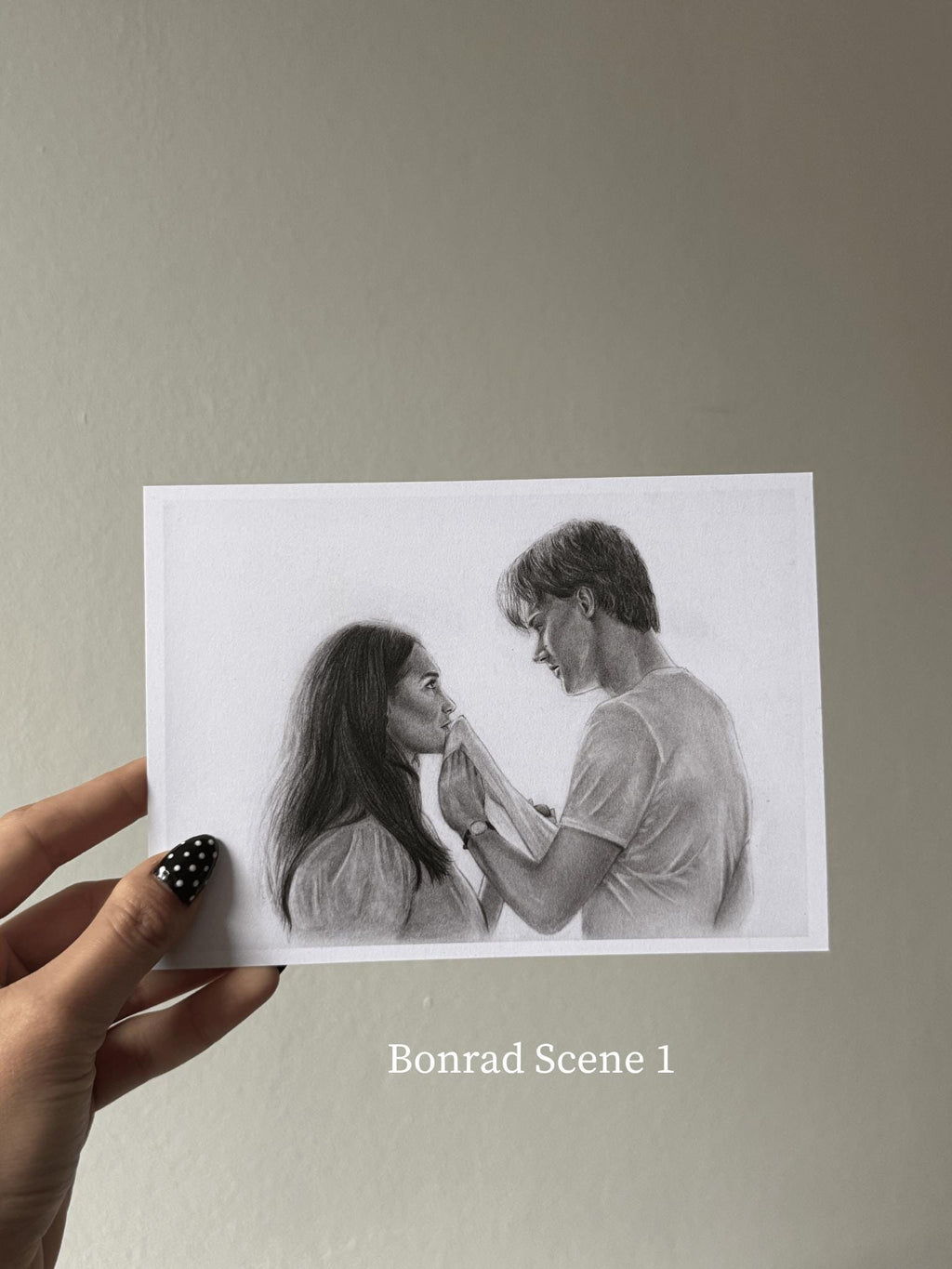 The Summer I Turned Pretty Fan Art: Bonrad Pencil Prints (5x7)