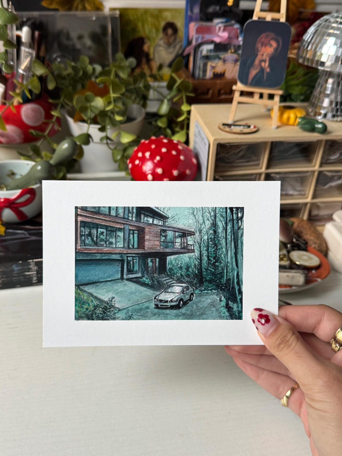 Twilight Inspired Art Print | Cullen House Print | Twilight Fan Art
