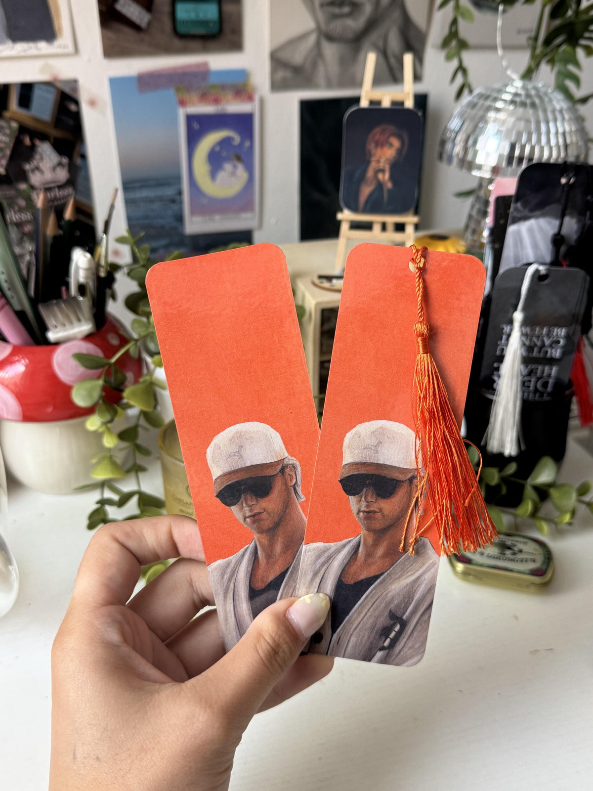 Dean Double Sided Bookmark | Off Campus Inspired Art | Bookish Gift