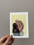 Aoife and Joey A5 Art Print | Boys of Tommen Inspired Art