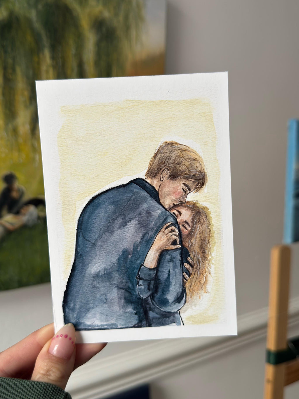 Claire and Gibsie A5 Art Print | Boys of Tommen Inspired Art