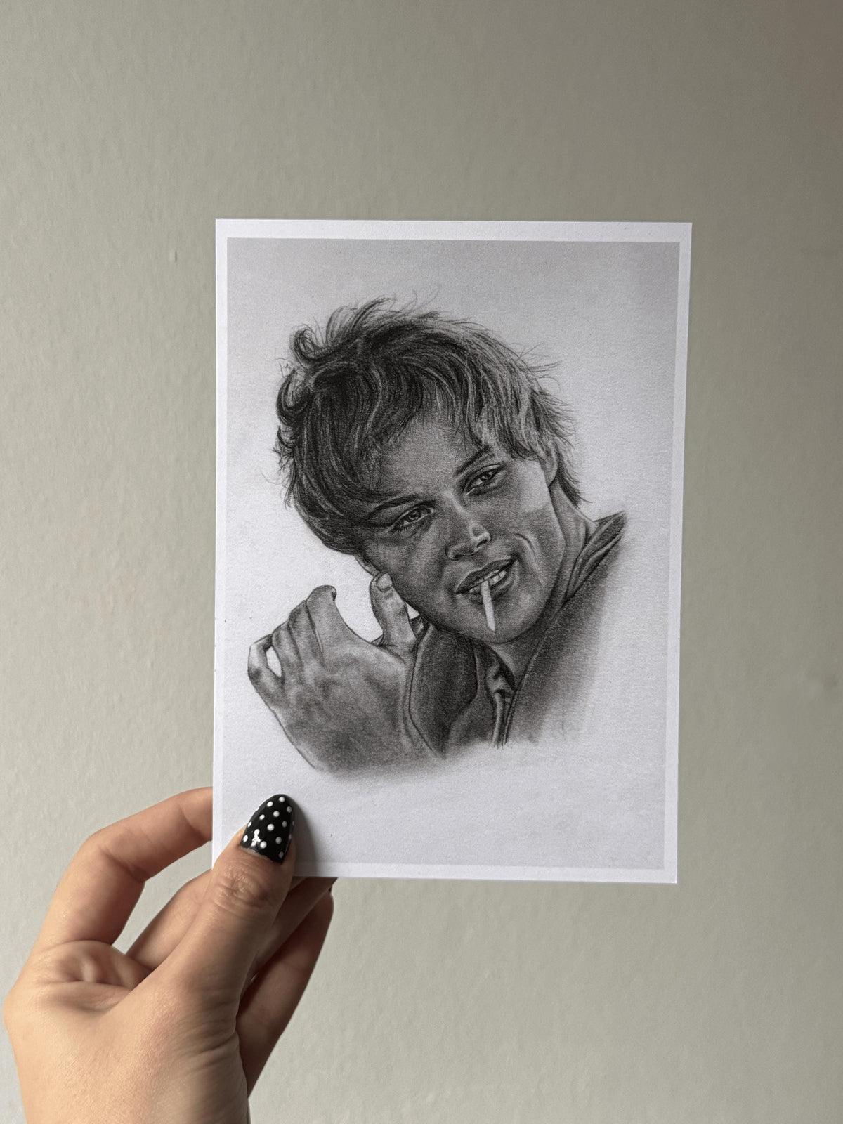5x7 Conrad Fan Art Print | The Summer I Turned Pretty | Pencil Drawing Print