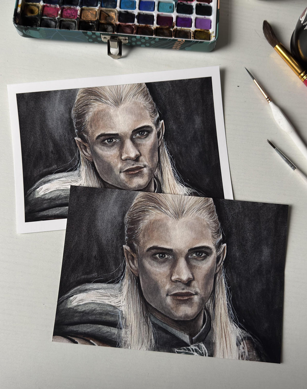 Legalos A5 Fantasy Art Print | Lord of the Rings Inspired Art