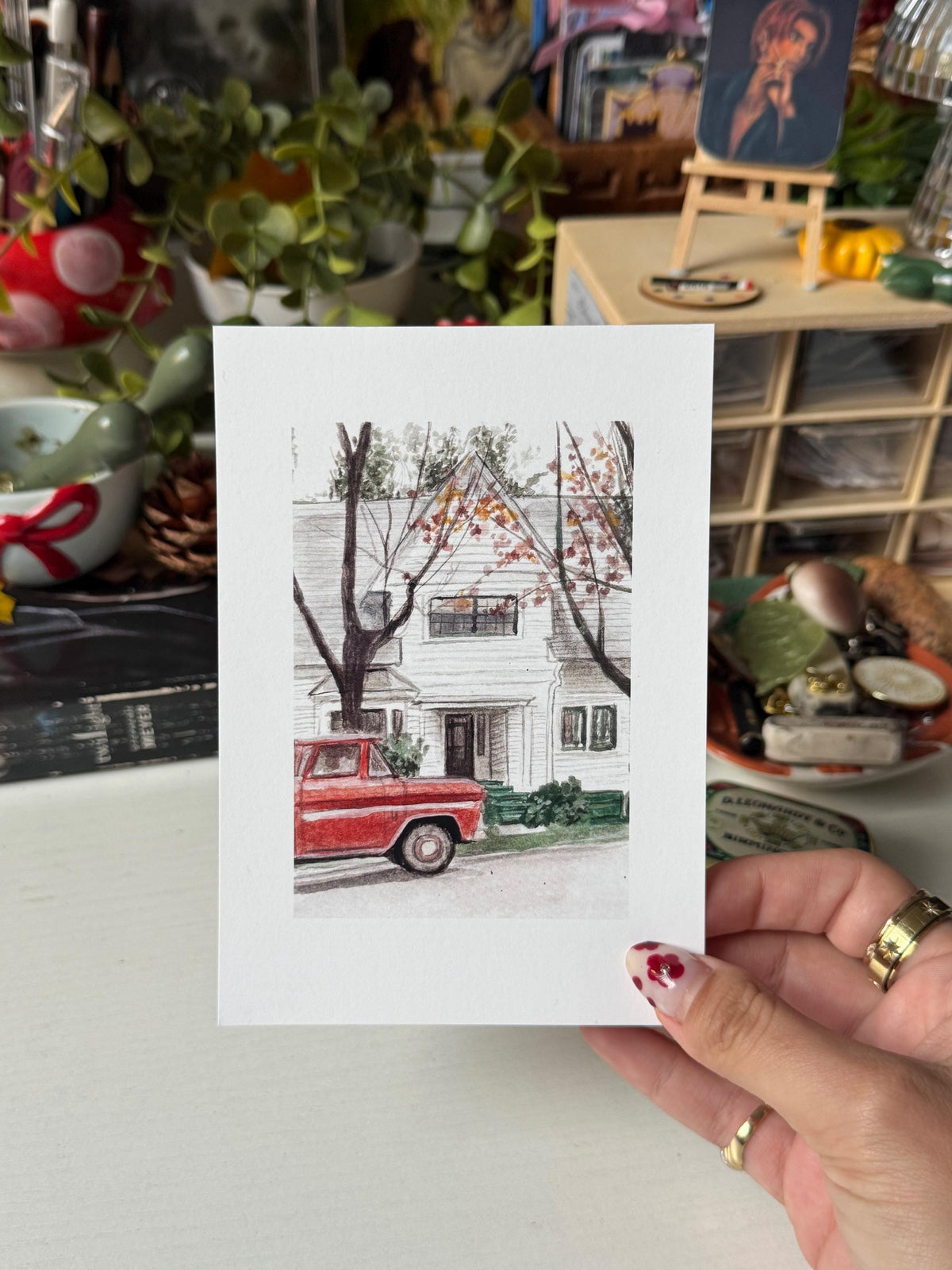 Twilight Inspired Art Print | Swan House Print | Twilight Fan Art