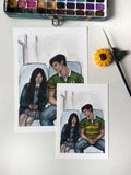 Shannon and Johnny A5 Art Print | Boys of Tommen Inspired Art