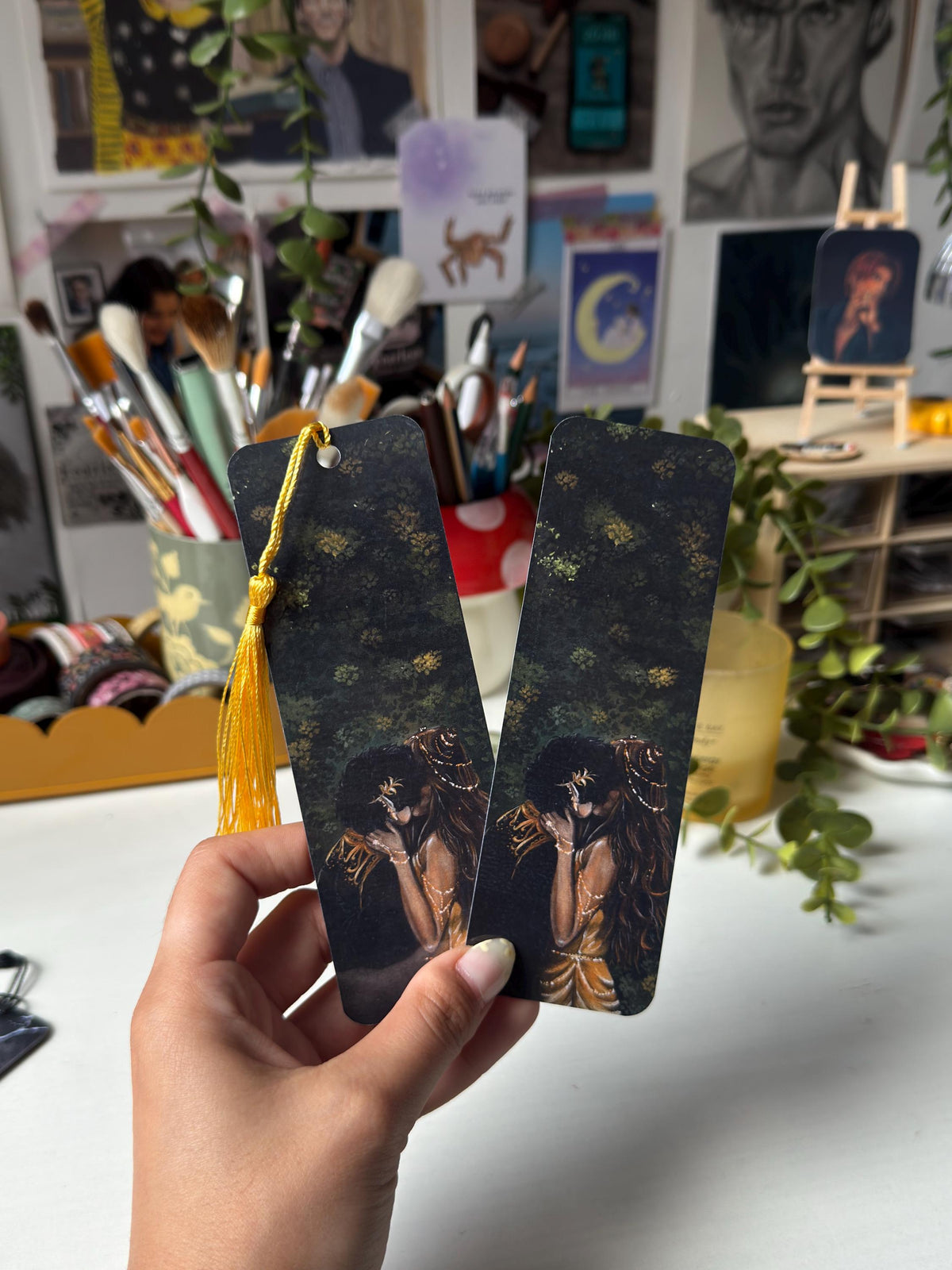 Jude and Cardan Double-sided Bookmark - Folk of the Air Inspired Art