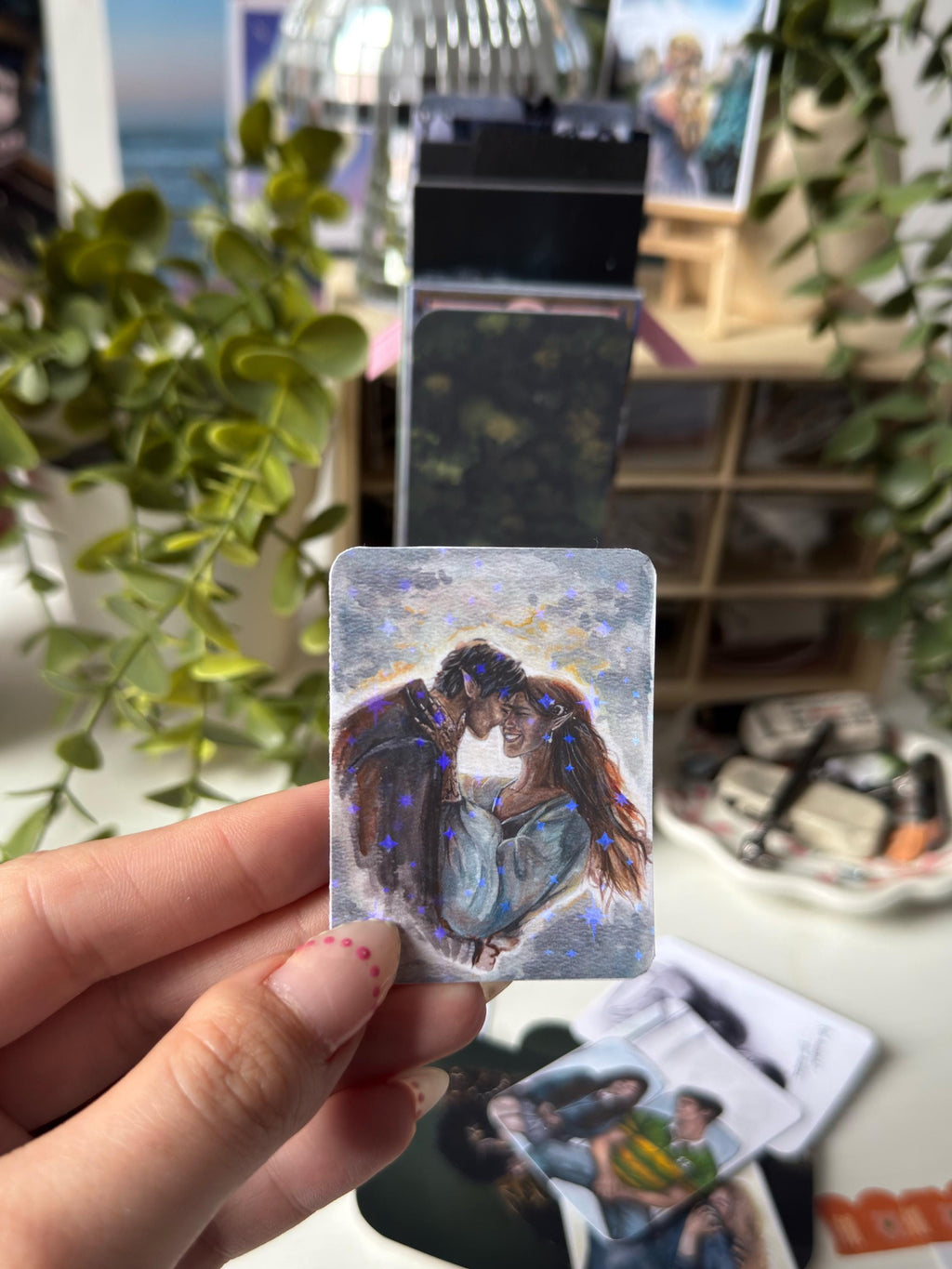 Fantasy Inspired Vinyl Stickers - Set of 4 | Romance Book Sticker | Kindle, Laptop & Journal Accessory