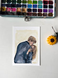Claire and Gibsie A5 Art Print | Boys of Tommen Inspired Art