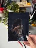 A6 Violet and Xaden Fantasy  Art Print | Fourth Wing Inspired Art
