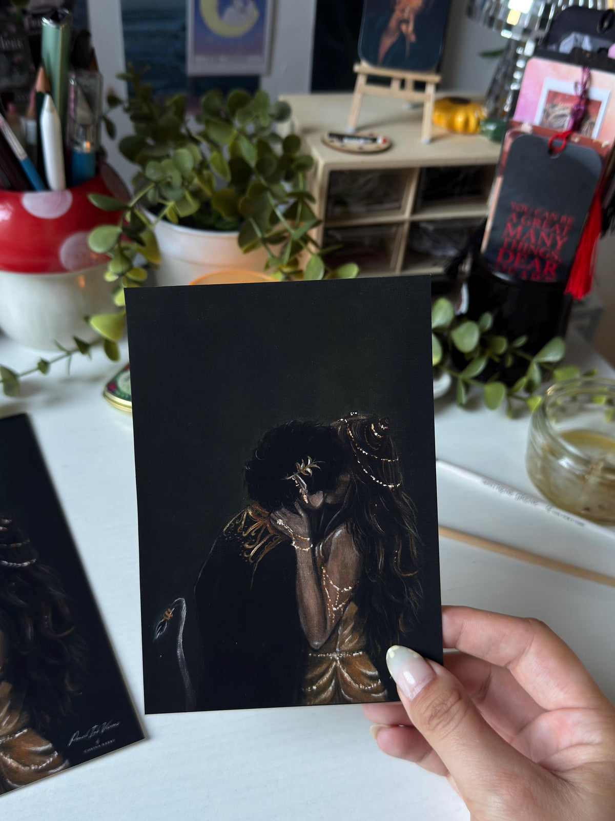 Jude and Cardan A5 Fantasy Art Print | Folk of the Air Inspired Art