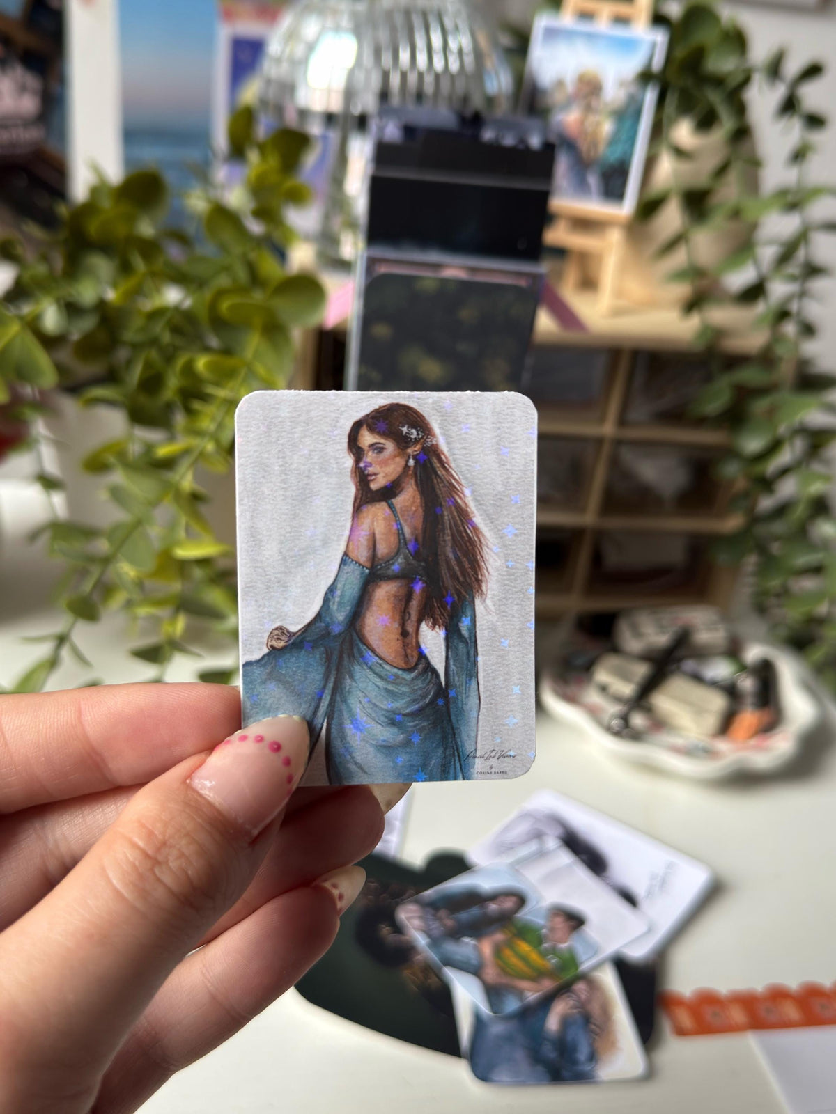 Fantasy Inspired Vinyl Stickers - Set of 4 | Romance Book Sticker | Kindle, Laptop & Journal Accessory